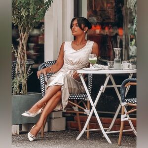 Metallic Sleeveless Dress